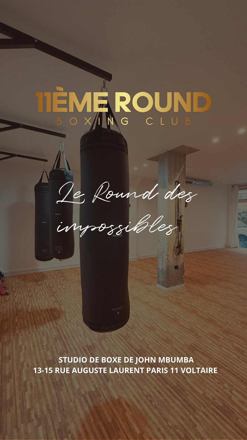 John Mbumba cours de boxe gratuit Paris 11